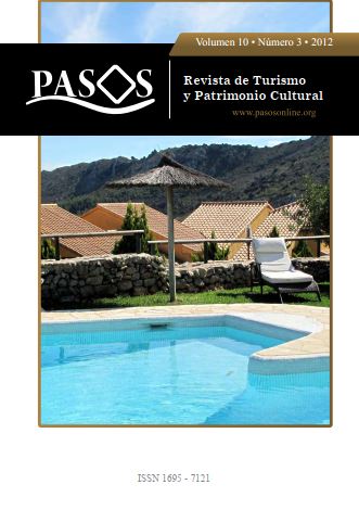 PASOS Revista de Turismo y Patrimonio Cultural 10(3), 2012