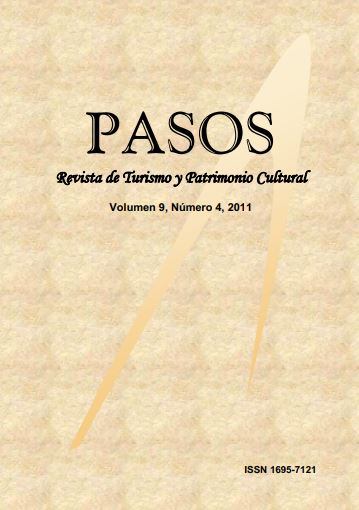 					Ver Vol. 9 Núm. 04 (2011): PASOS Revista de Turismo y Patrimonio Cultural 09(4), 2011
				