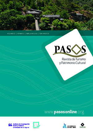					Ver Vol. 21 Núm. 2 (2023): PASOS Revista de Turismo y Patrimonio Cultural
				